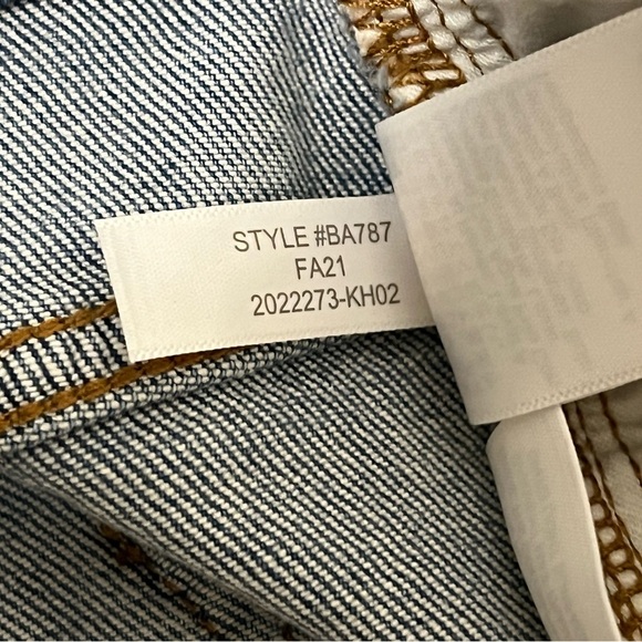 J. Crew High Rise Med Wash Button Fly Cotton Tensel All Day Stretch Jeans Sz 31 - Picture 16 of 16